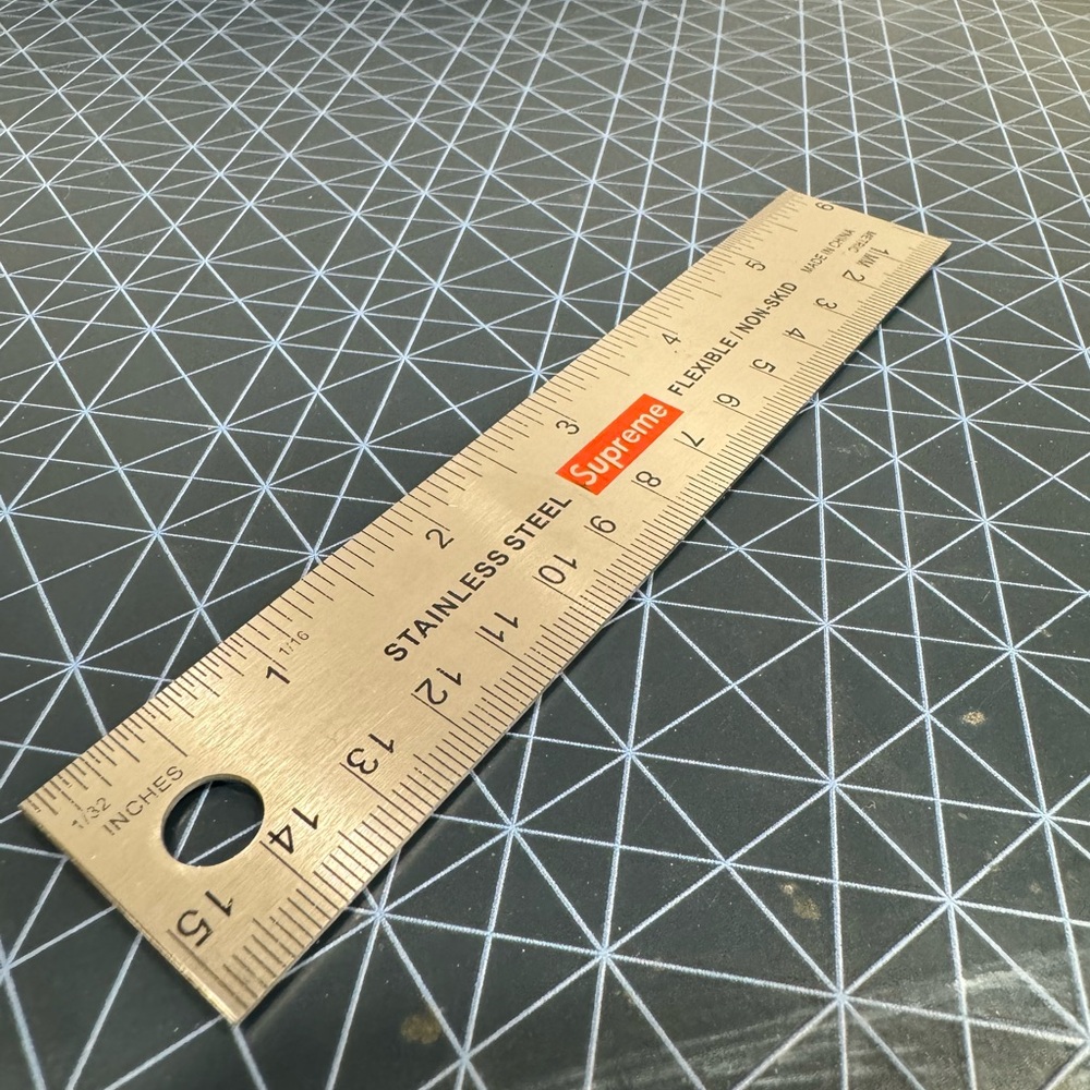 FW11 Supreme Stainless Steel Ruler